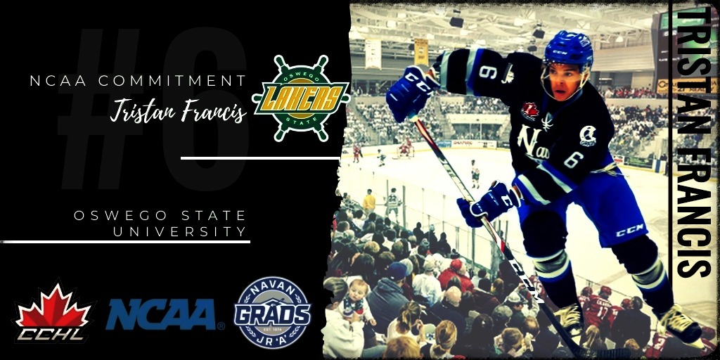 TRISTAN FRANCIS COMMITS TO OSWEGO STATE